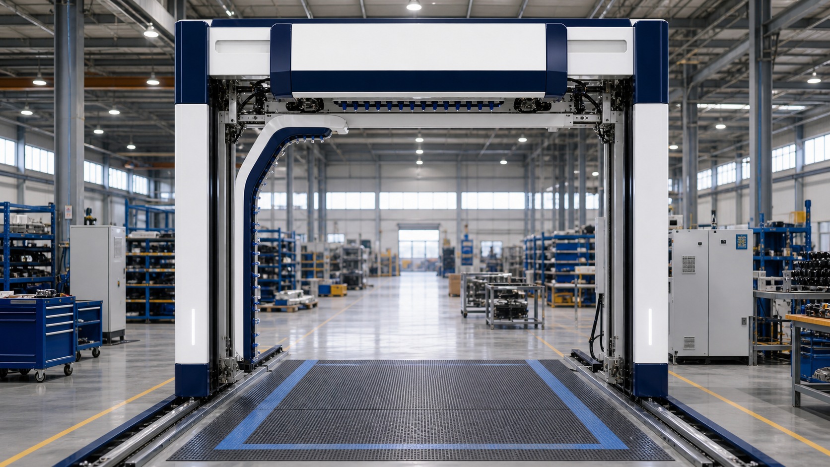 Automatic wash equipment setup